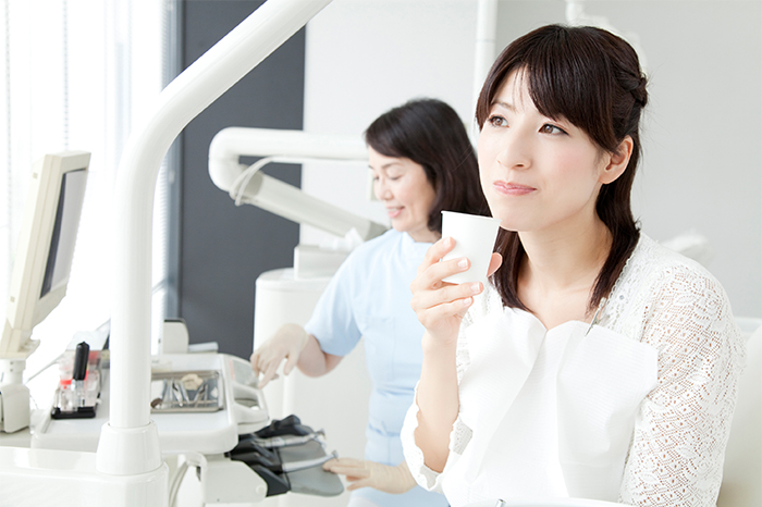 虫歯の検知液で、取り残しのない治療を